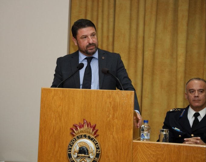 Τώρα:Στο δημαρχείο στο Βασιλικό Ευβοίας ο Νίκος Χαρδαλιάς