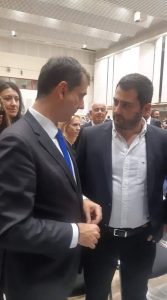 Στην έκθεση Philoxenia ο Φάνης Σπανός-Συνάντηση με τον υπουργό Τουρισμού