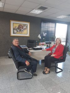 Χαλκίδα-Εποικοδομητική συνάντηση των δημάρχων Σκύρου και Χαλκιδέων