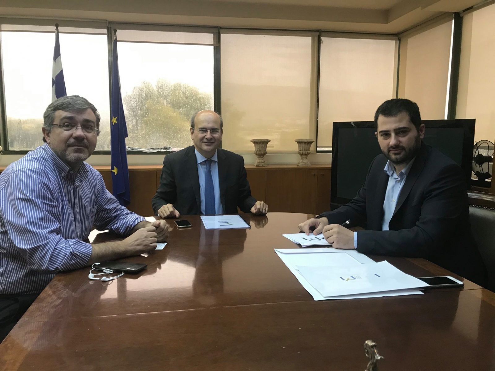 Συνάντηση του Περιφερειάρχη Στερεάς Ελλάδας με τον Υπουργό Περιβάλλοντος και Ενέργειας