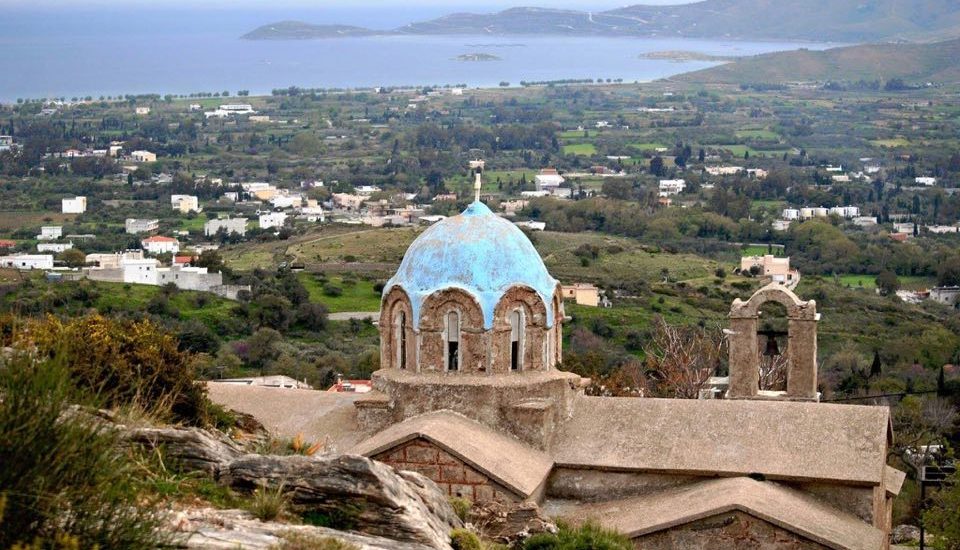 Δείτε που βρίσκεται ο αρχαίος ναός του Αγ. Ταξιάρχη στην Εύβοια