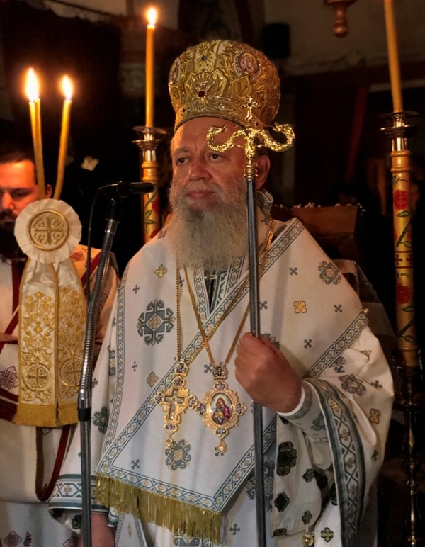 Ευχές θα δεχθεί ο Σεβασμιώτατος Μητροπολίτης Χαλκίδος κ. Χρυσόστομος για την ονομαστική του εορτή