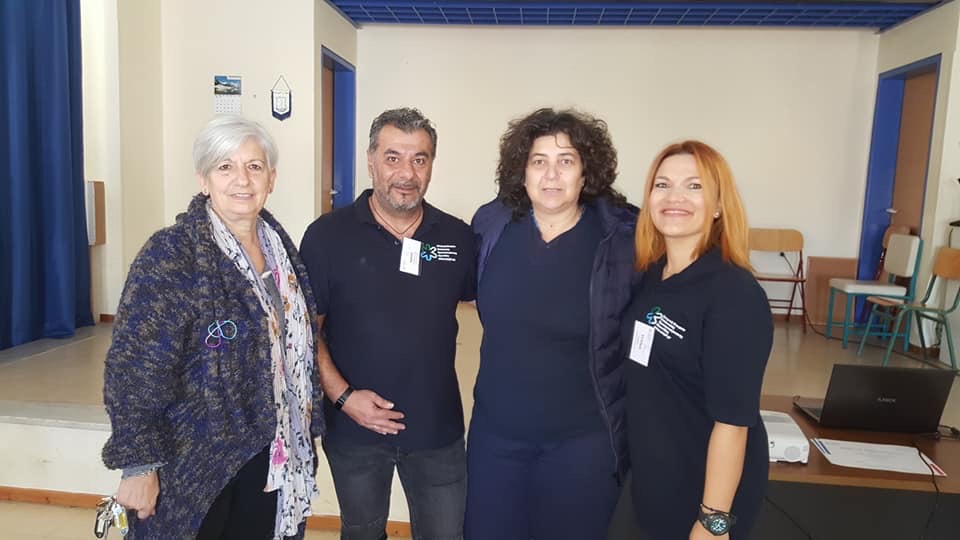 Στο Γυμνάσιο Κανηθου σήμερα η Ελένη Μιτζιφιρη – Εκπαίδευση με χρήση απινιδωτή