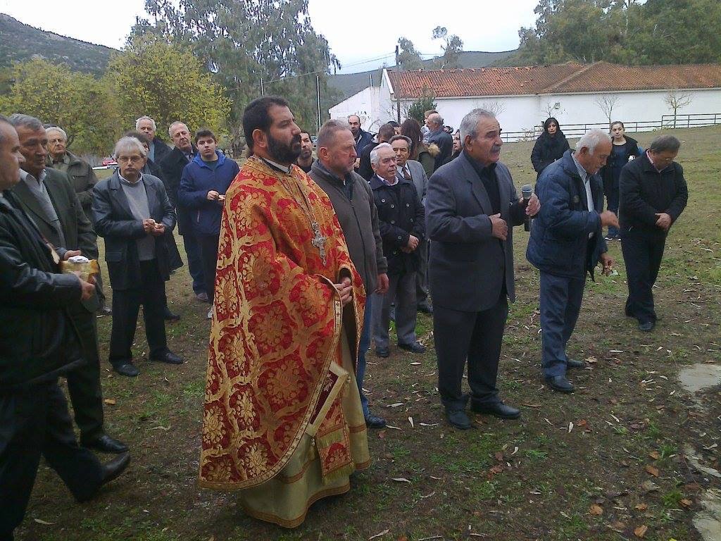 Ετελέσθη ο Μέγας Εσπερινός στην Αγία Βαρβαρα στο Λιγνιτωρυχείο Αλιβερίου