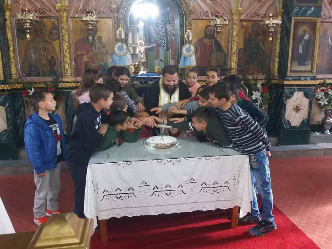 Κοπή πίτας του κατηχητικού της ενορίας Άνω Βάθειας