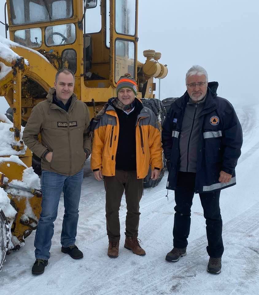 Κελαϊδίτης Γαλανής και Κωστόπουλος στη ράχη της Δίρφυς