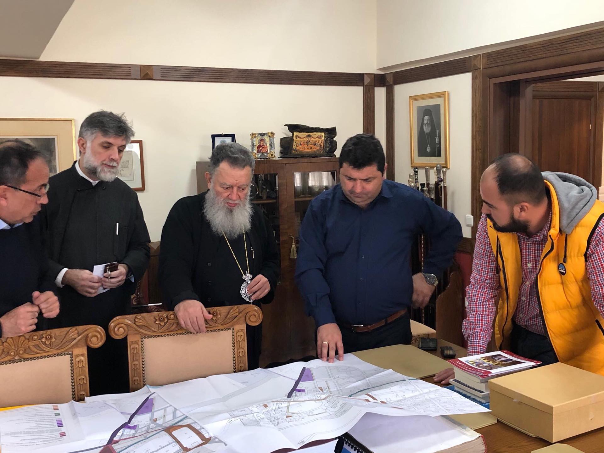 Συνάντηση του Δημάρχου Μαντουδίου-Λίμνης-Αγίας Άννας και του Μητροπολίτη Χαλκίδος και Βορείων Σποράδων κ.κ. Χρυσοστόμου