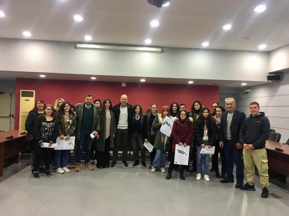 Σπουδαστές του ΔΙΕΚ Χαλκίδας επισκέφθηκαν τον αντιπεριφερειάρχη Τουρισμού