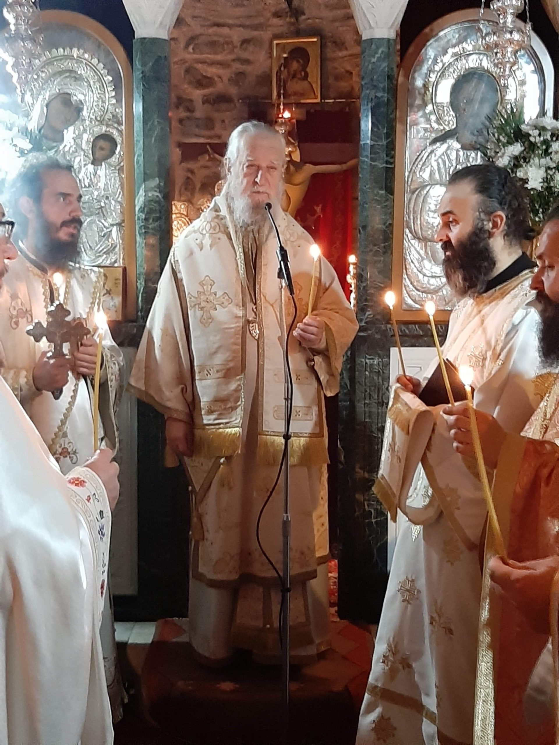 Τεσσαρακονθήμερο Μνημόσυνο Ηγουμένης Ι.Μ. Αγίου Χαραλάμπους Λευκών