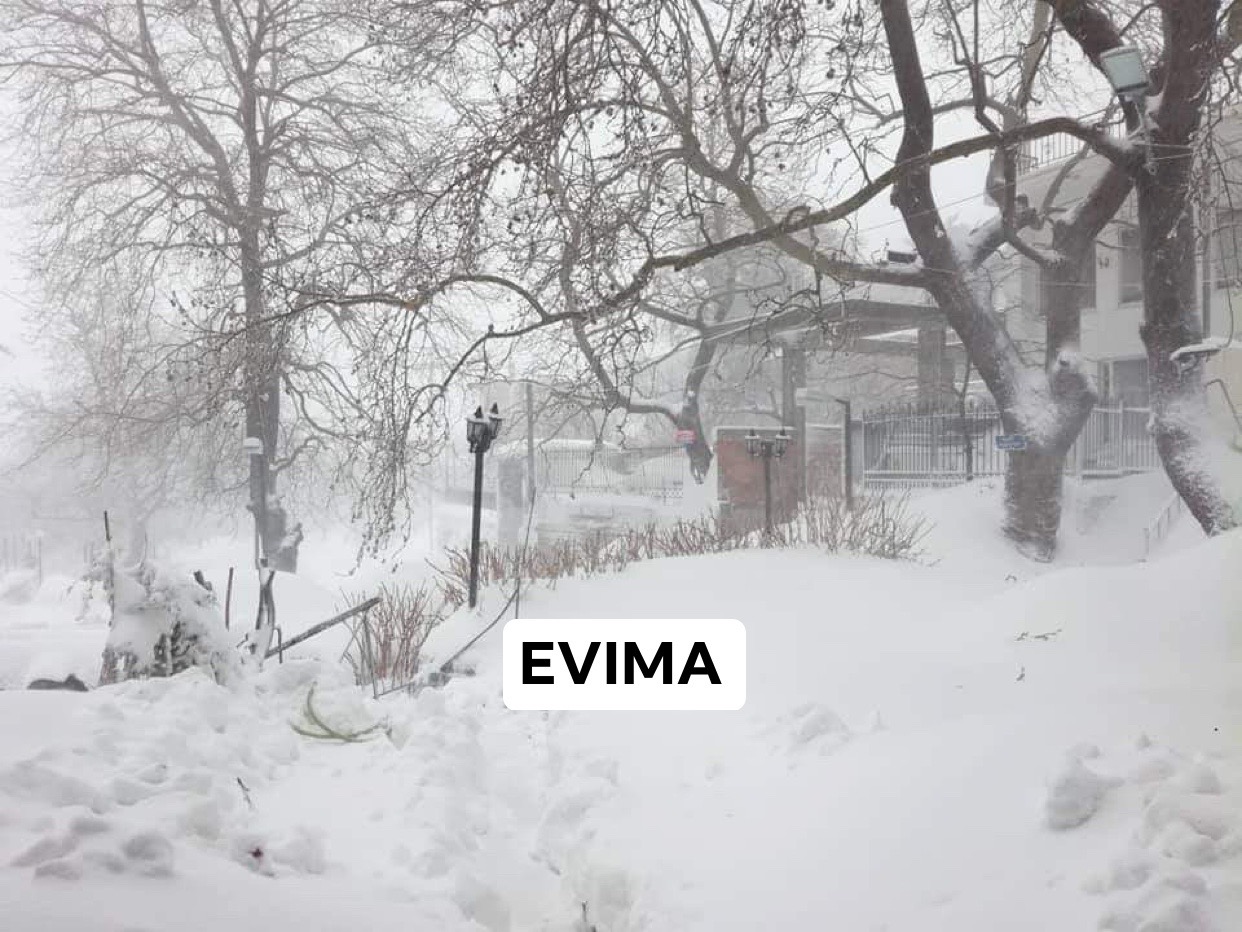Εύβοια-Η πρόεδρος της Σέττας στο evima-΄΄Είμαστε χωρίς ρεύμα ένα 24ωρο-Στα 2,5 μέτρα έχει φτάσει το χιόνι΄΄