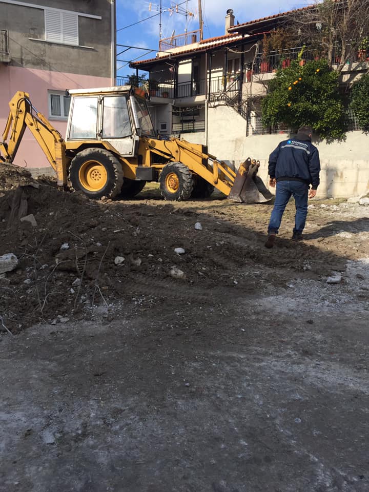 Ξεκινάνε τα έργα αποκατάστασης της κεντρικής πλατείας της Τοπικής Κοινότητας Σκεπαστής