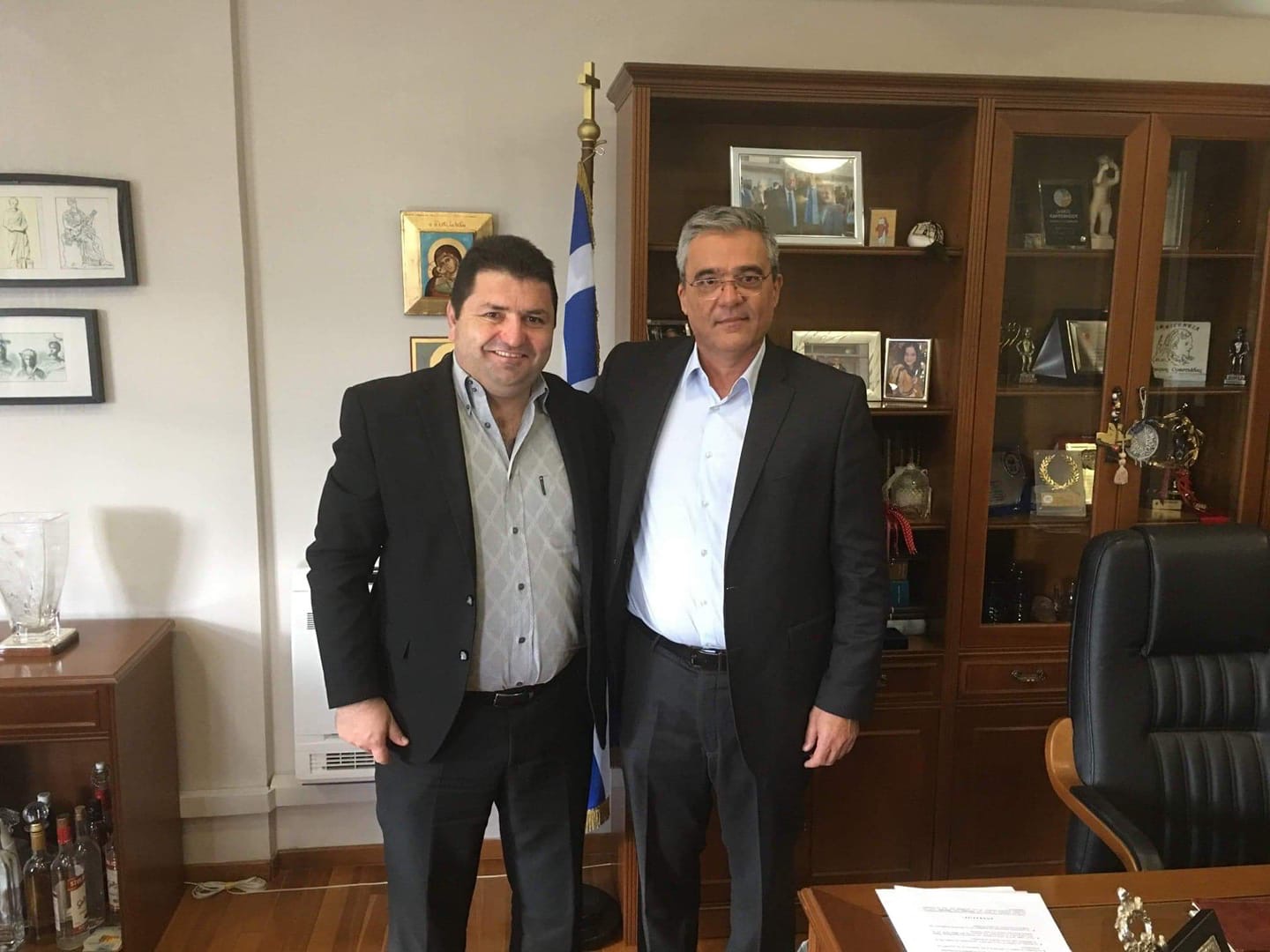 Συνάντηση Τσαπουρνιώτη- Περγάλια- Τι αποφάσισαν