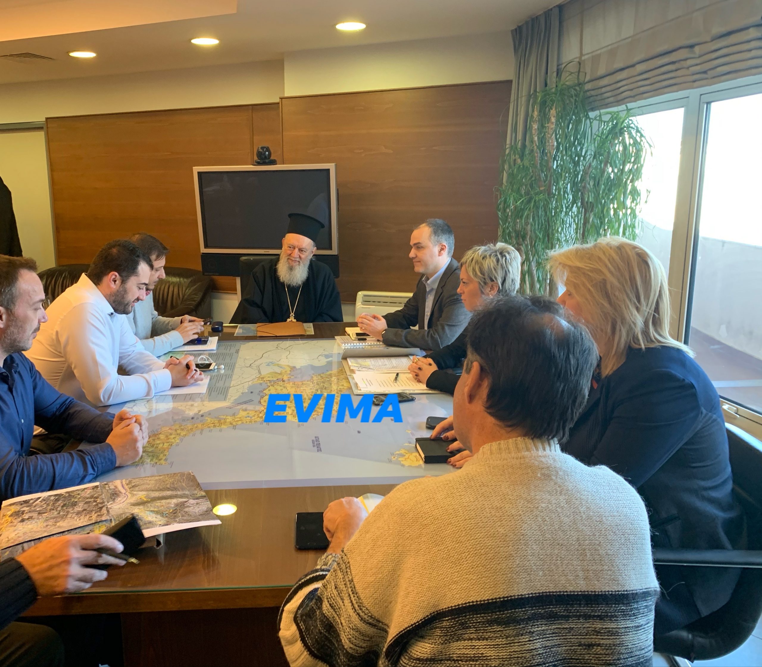 Σύσκεψη για το σχέδιο μεταφοράς του Καταστήματος Κράτησης Χαλκίδας