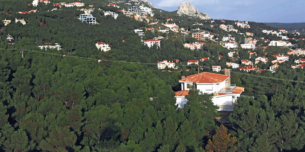 Δασικοί χάρτες για Ιόνιο, Αιγαίο κι άλλες 16 περιοχές