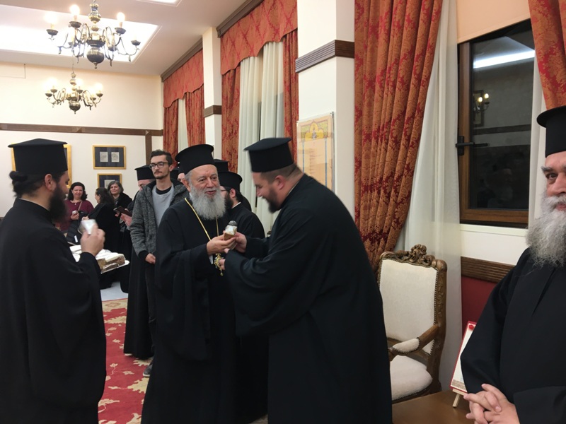 Παραμονή Πρωτοχρονιάς στη Μητρόπολη Χαλκίδος-[ΦΩΤΟ]