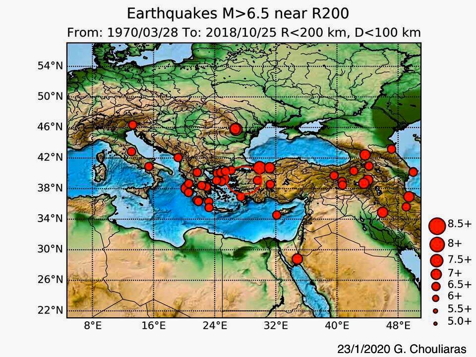 Για μεγάλο σεισμό στην Τουρκία προειδοποιεί ο σεισμολόγος, Γεράσιμος Χουλιάρας
