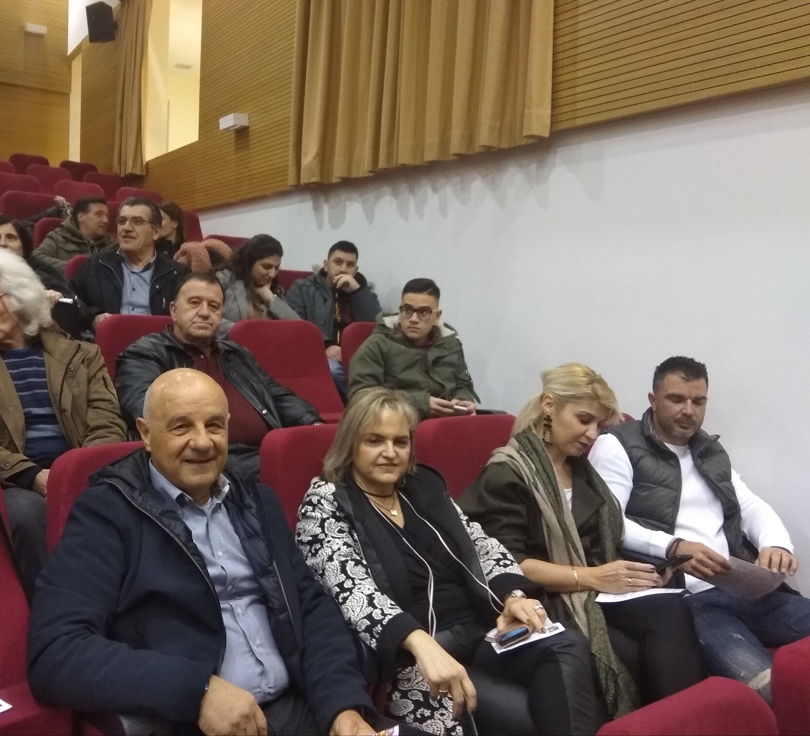 Ενημερώθηκε για την άσκηση, τη διατροφή και την υγεία ο Βασίλης Καθαροσπόρης