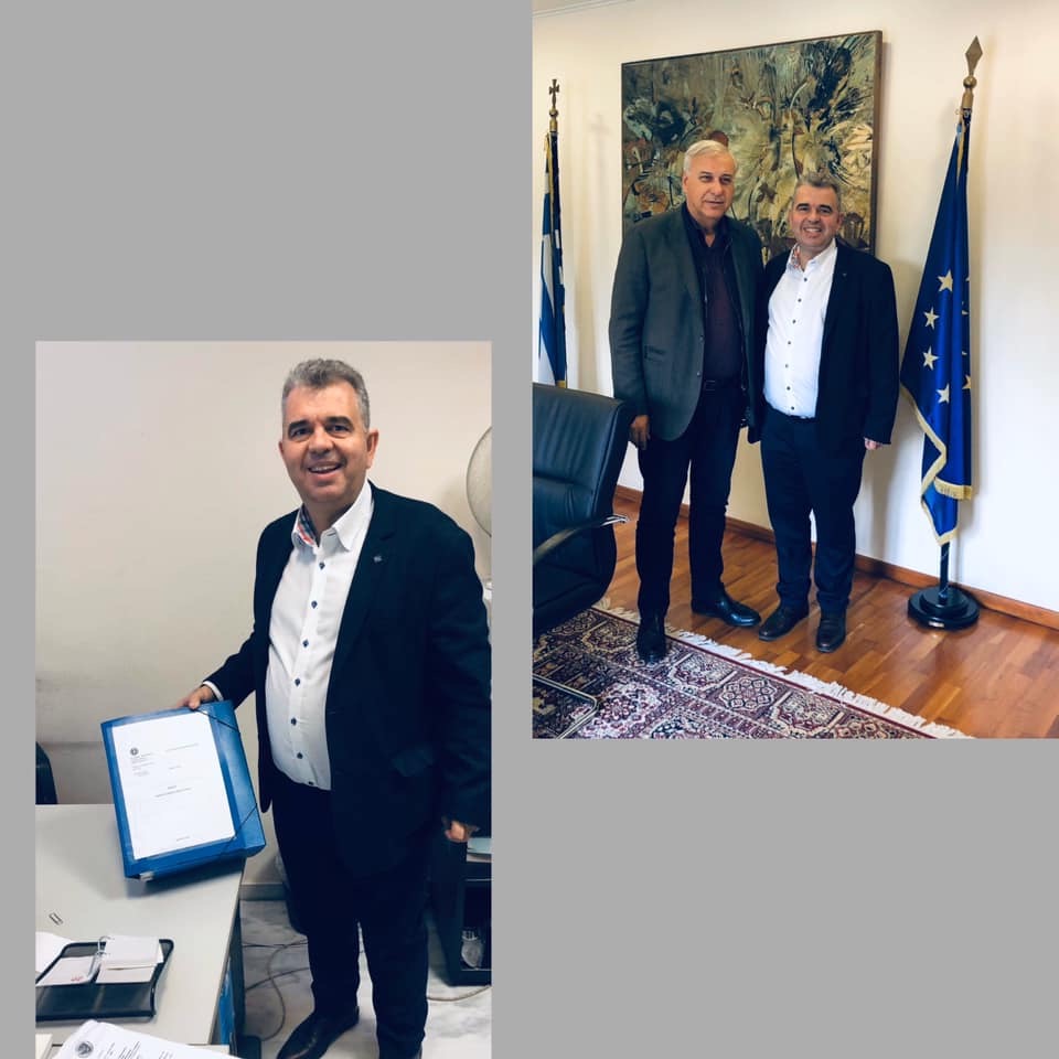 Στο Υπουργείο Εσωτερικών σήμερα ο δήμαρχος Λευτέρης Ραβιόλος