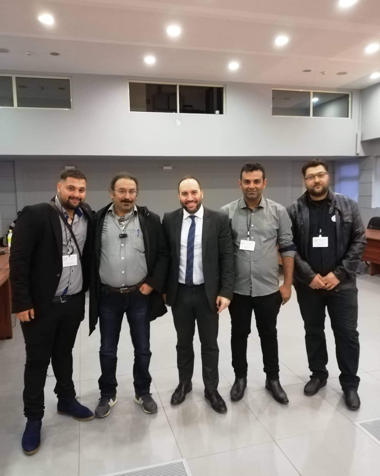 Ο Μ. Χατζηγιαννάκης στην εκδήλωση του πολιτιστικού συλλόγου Ελλήνων Τσιγγάνων–Rom εκ Χαλκίδας Εύριπος