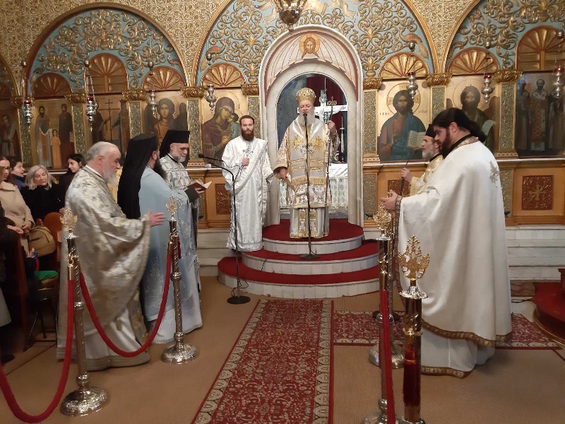 Λειτουργικές παρουσίες του Μητροπολίτου Χαλκίδος το δεύτερο Σαββατοκύριακο του Τριωδίου