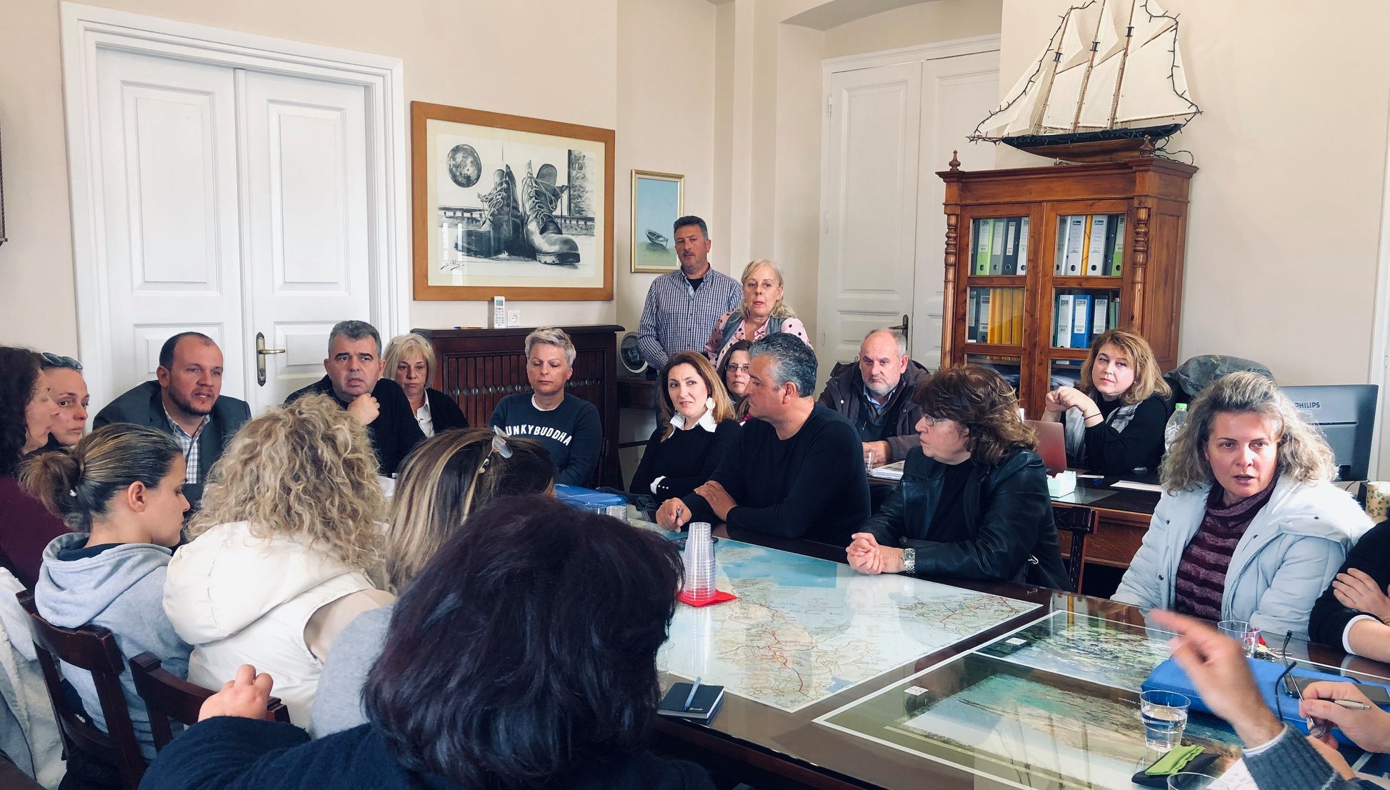 Κάρυστος-Σύσκεψη με πρωτοβουλία Ραβιόλου λόγω των εποχικών ιώσεων-Ποιοι συμμετείχαν-Τι αποφασίστηκε