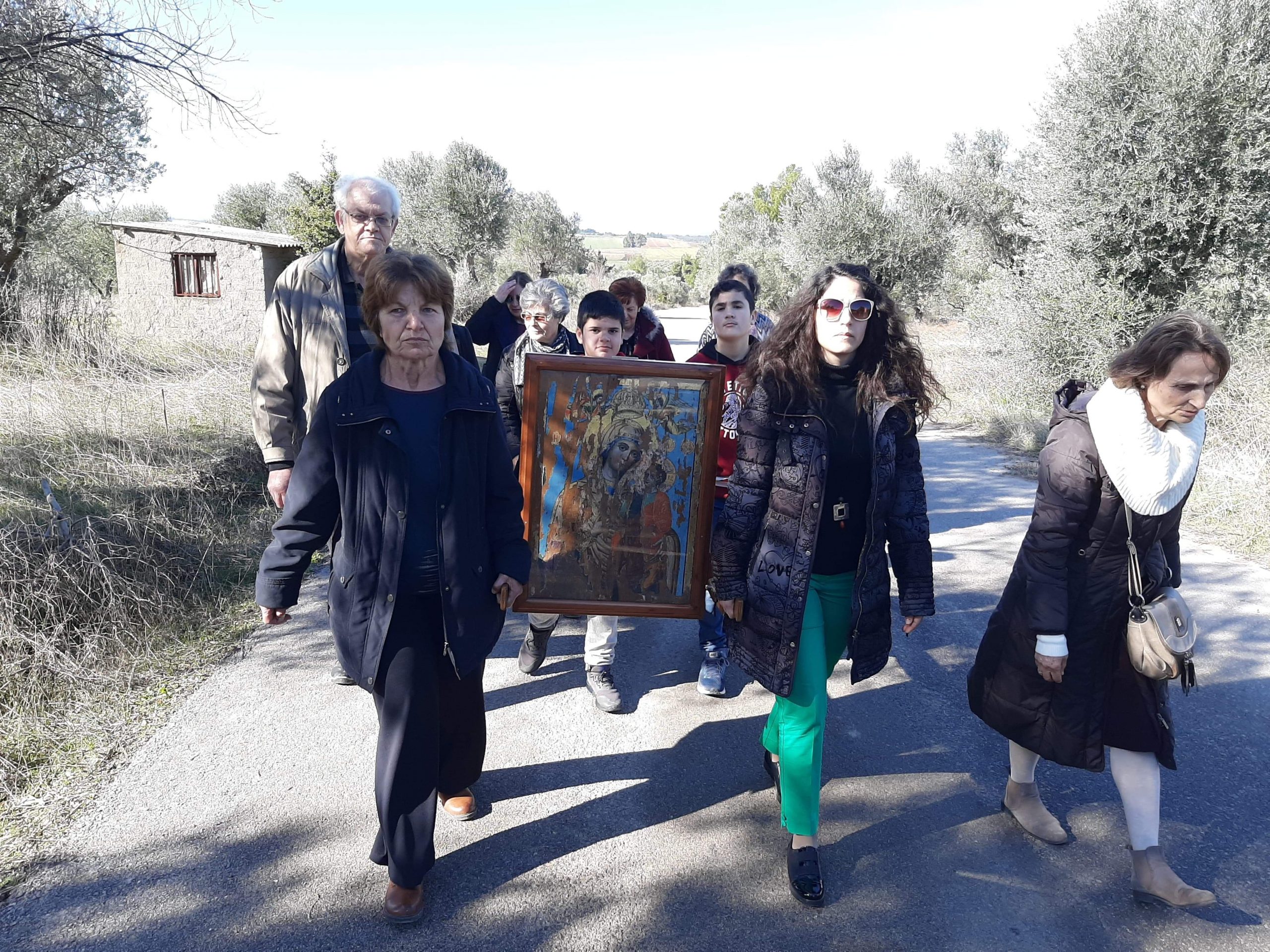 Εορτή της Υπαπαντής του Χριστού στην Ιερά Μονή Ερίων Καθενών Διρφύων