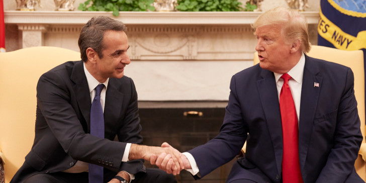 Με τον Τραμπ επικοινώνησε ο Μητσοτάκης – Τι είπαν για τα Ελληνοτουρκικά σύνορα