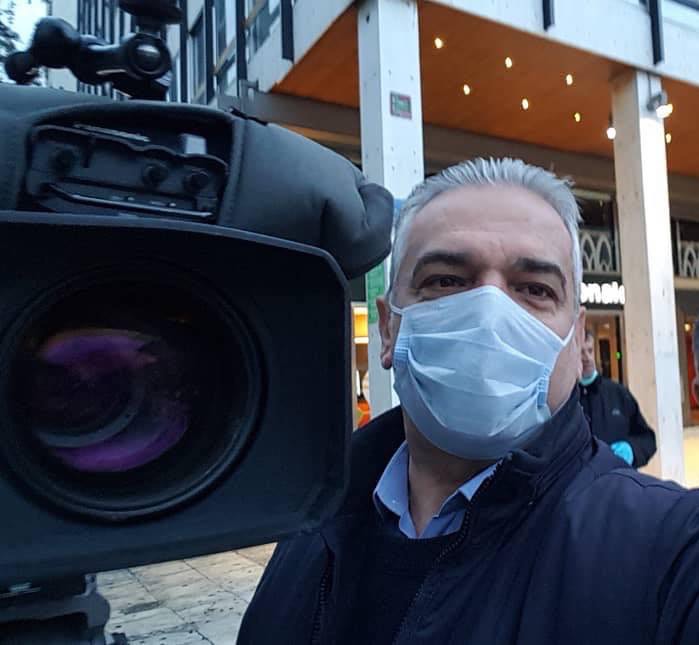 Κορωνοιός:Ο Ευβοιώτης cameraman της ΕΡΤ που καταγράφει τα γεγονότα των ημερών