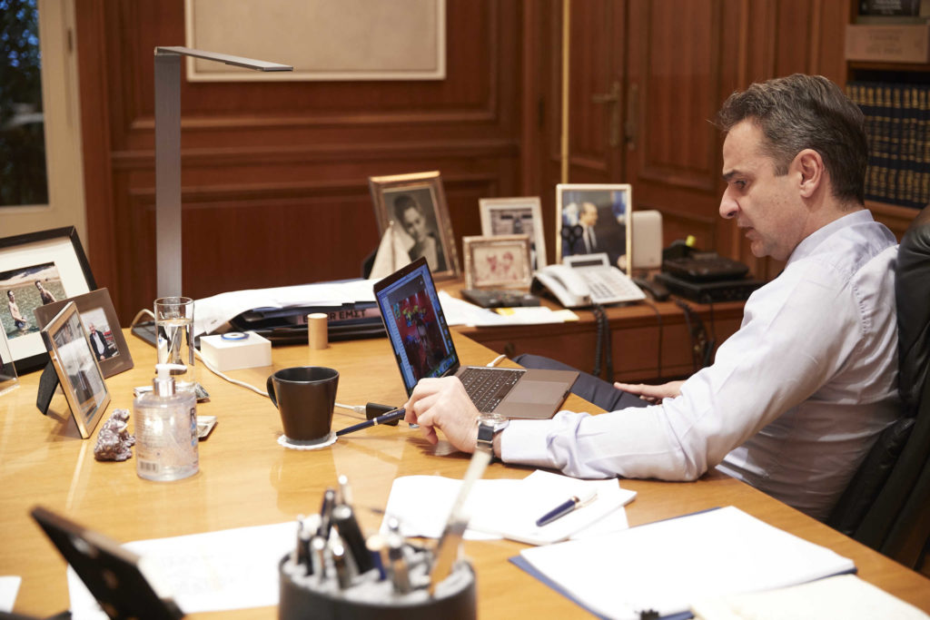 Κορωνοϊός: Σε τηλεδιάσκεψη αρχηγών κρατών ο Μητσοτάκης