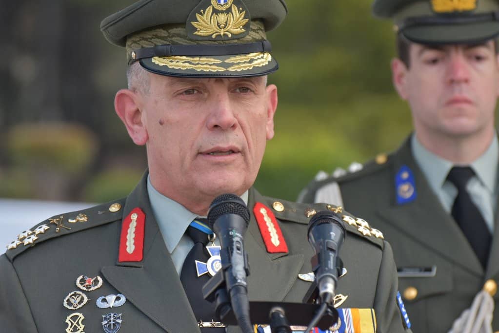 Στον Έβρο ο Ευβοιώτης αρχηγός ΓΕΕΘΑ Κωνσταντίνος Φλώρος