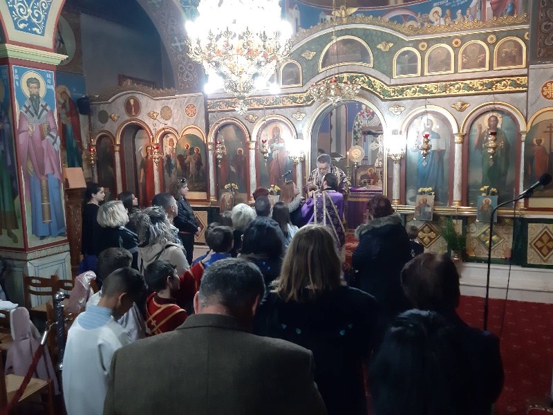 Προηγιασμένη στην Ενορία Ευαγγελισμού της Θεοτόκου Μύτικα Χαλκίδος