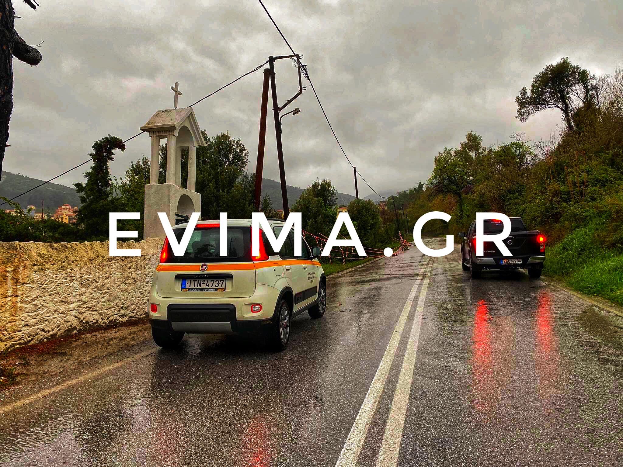 Καιρός-Βροχές κατά τόπους ισχυρές στην Εύβοια-Αναλυτική πρόγνωση για σήμερα Τρίτη 7/4