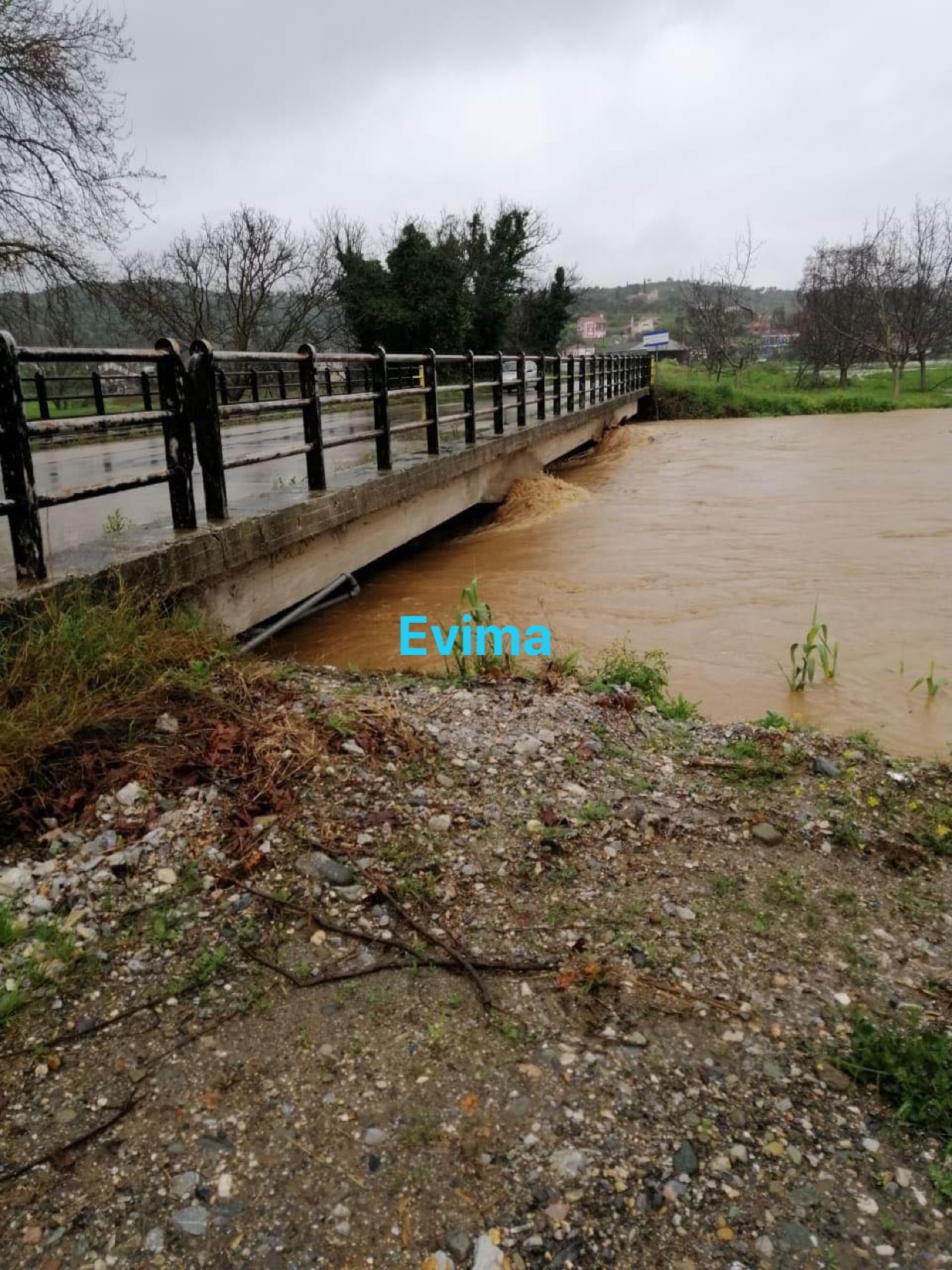 Πρόεδρος Κοινότητας Πυργίου στο evima:Πνιγήκαμε, μεγάλα προβλήματα από τη βροχή [photos]