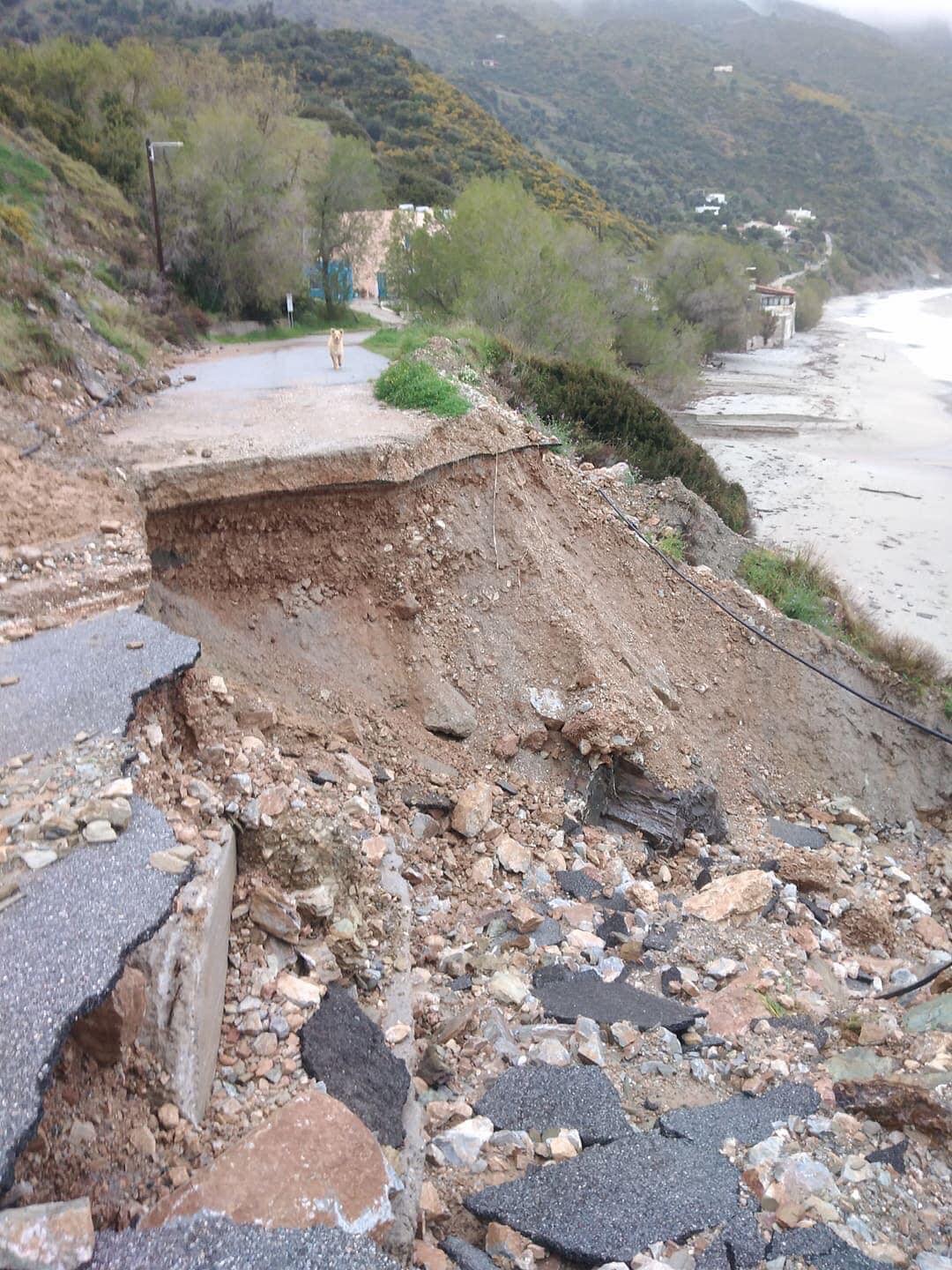 Στην Κορασίδα Αχλαδερής μεταβαίνει αυτή την ώρα ο αντιπεριφερειάρχης Εύβοιας