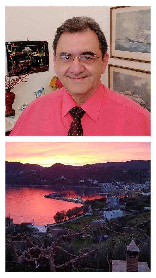 Έκπληκτος ο μετεωρολόγος Θοδωρής Κολυδάς με το “ροζ” λιμάνι των  Αγ. Αποστόλων