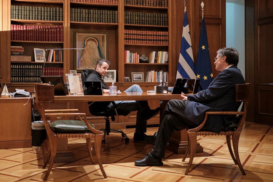 Κορωνοϊός: Μητσοτάκης – Τσιόδρας συζήτησαν τα επόμενα βήματα