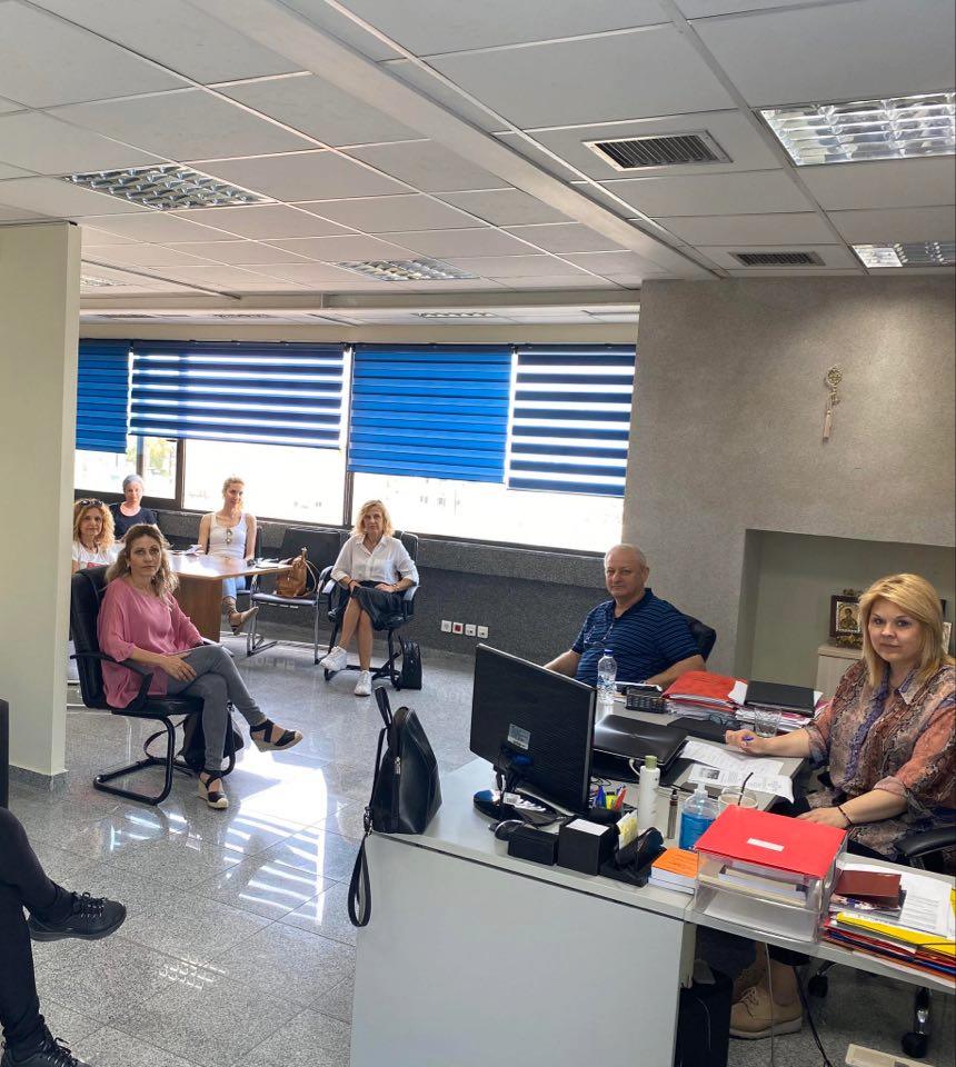 Συνάντηση του Συλλόγου Δασκάλων και Νηπιαγωγών με τη δήμαρχο Χαλκιδέων
