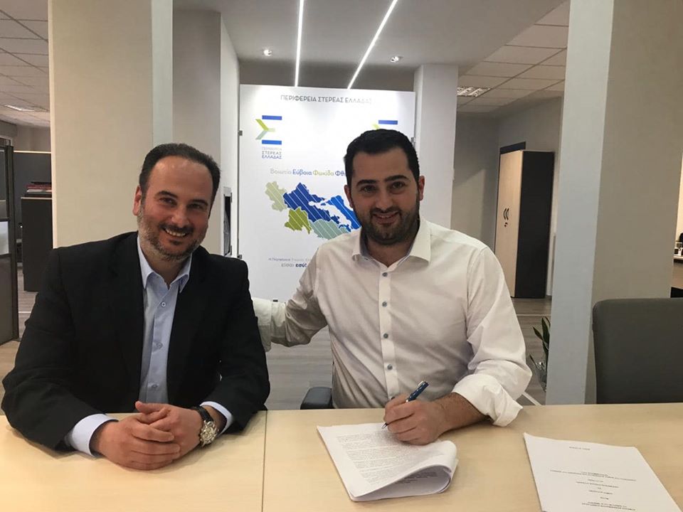 Φάνης Σπανός – Υπέγραψε νέα σύμβαση προϋπολογισμού 800.000 ευρώ