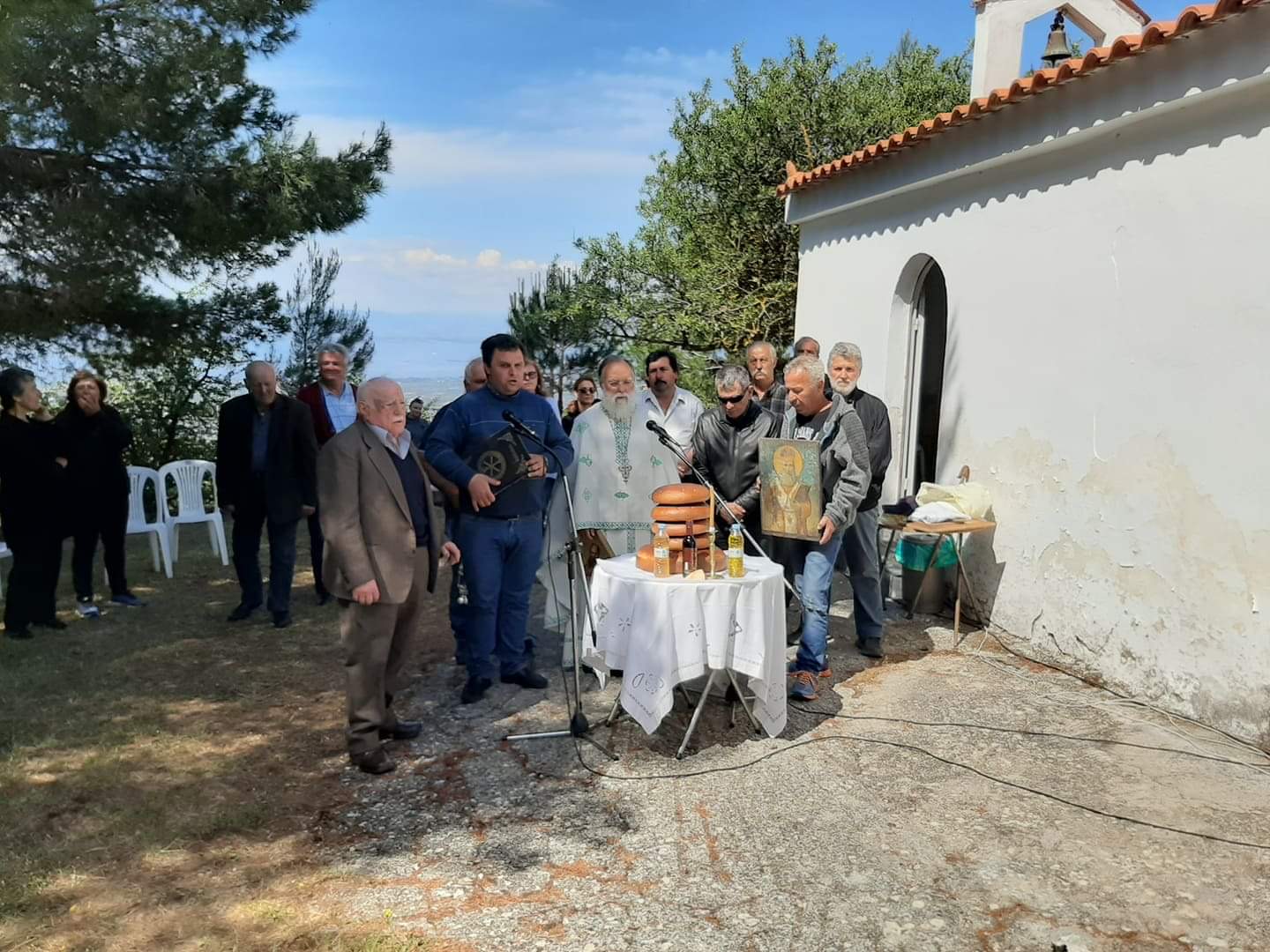 Εορτή Ανακομιδής Λειψάνων Αγίου Αθανασίου στο Παρθένι Αλιβερίου