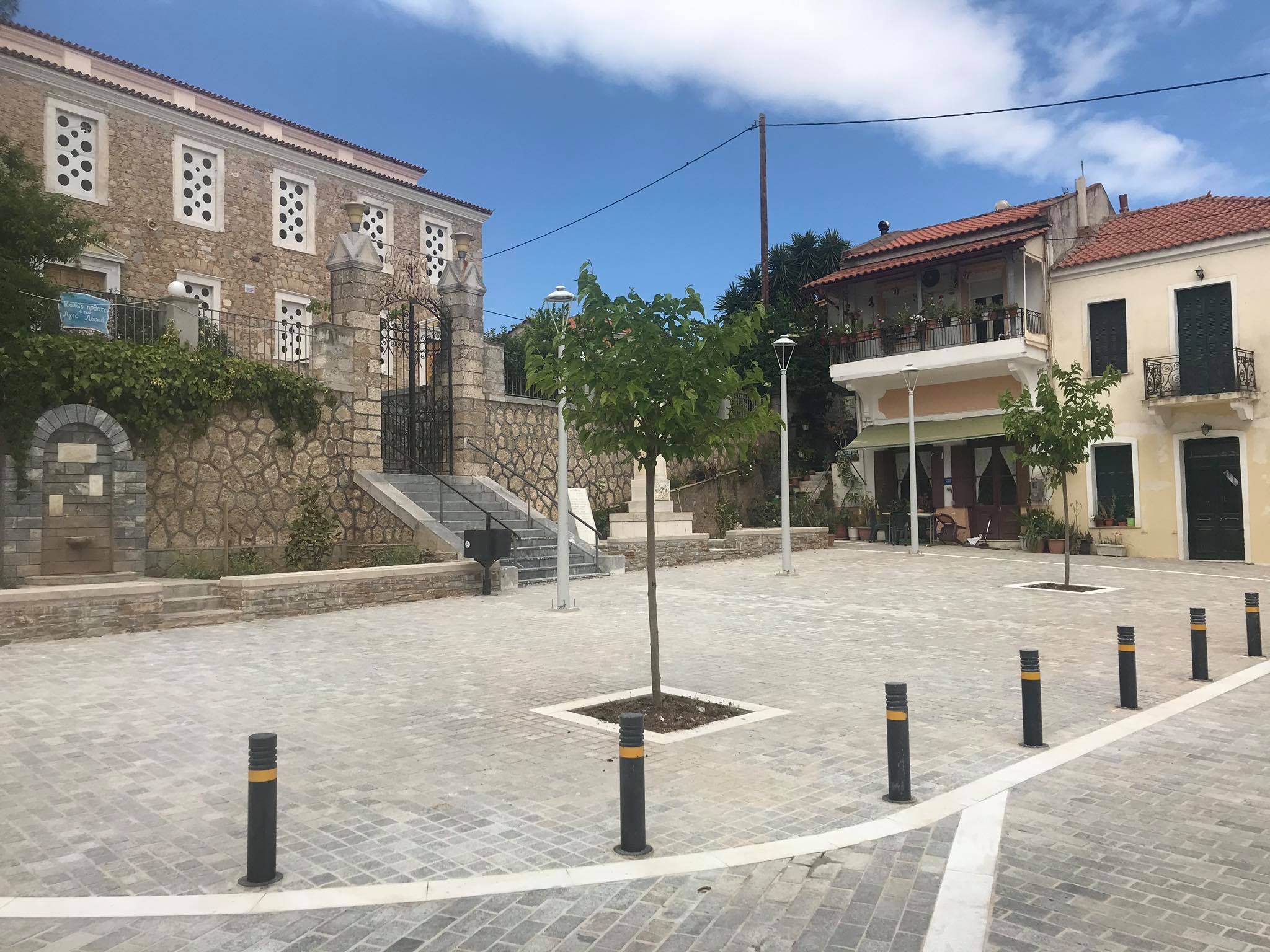 Ολοκληρώθηκε η Ανάπλαση Πλατείας Αγίου Λουκά»