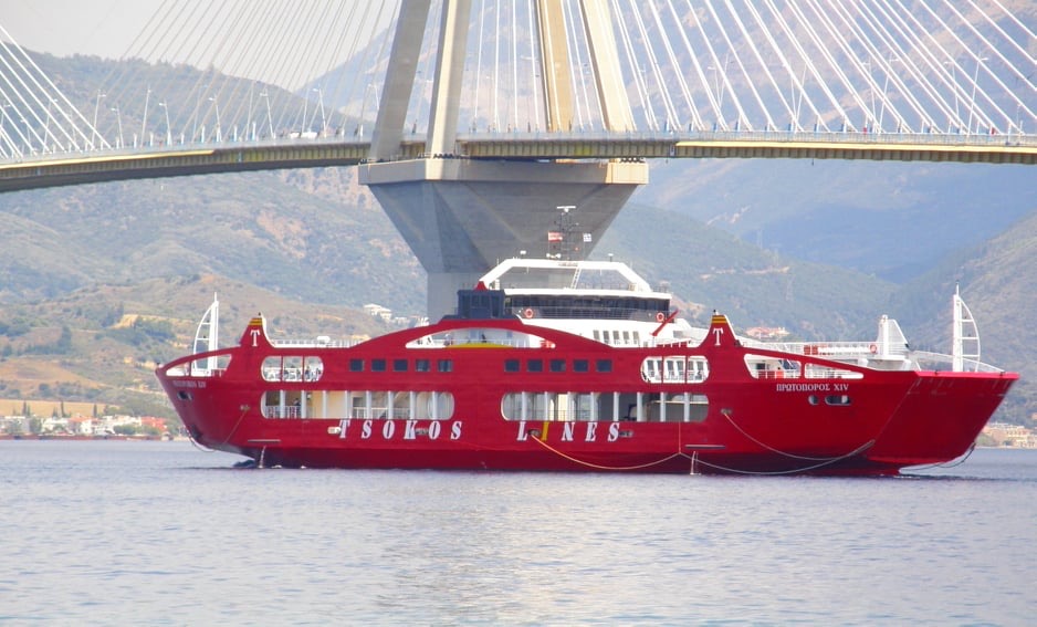 Επιστρέφει στη βάση του στο Ρίο Αντίρριο ο ΠΡΩΤΟΠΟΡΟΣ ΧΙV (14) της Tsokos Lines