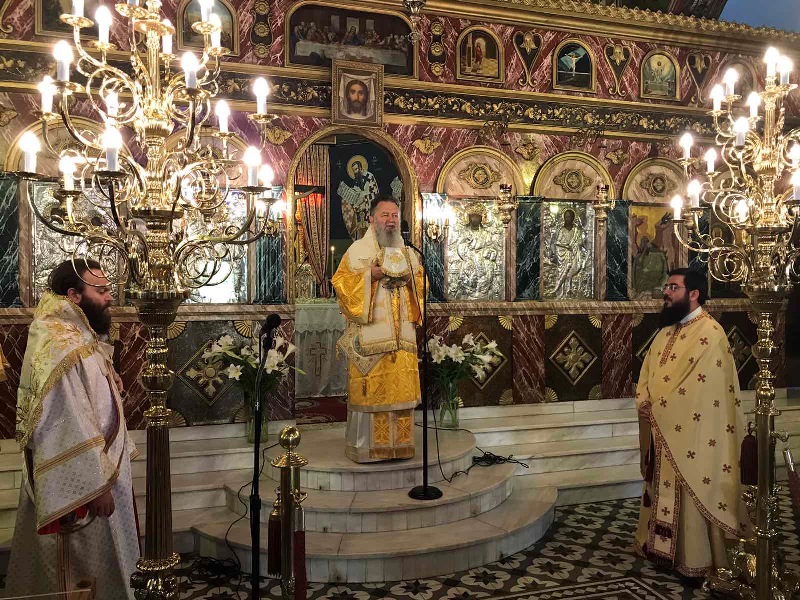 Η Δεσποτική Εορτή της Αναλήψεως στην Ιερά Μητρόπολη Χαλκίδος
