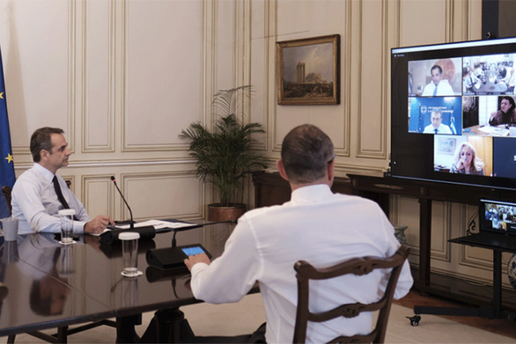 Μητσοτάκης:Τηλεδιάσκεψη για τη στήριξη των ανθρώπων του πολιτισμού