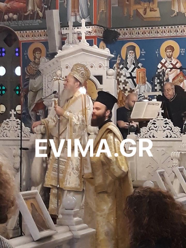 ΤΩΡΑ-Μέγας Εσπερινός στον Άγιο Ιωάννη το Ρώσσο στο Προκόπι Ευβοίας [photos]
