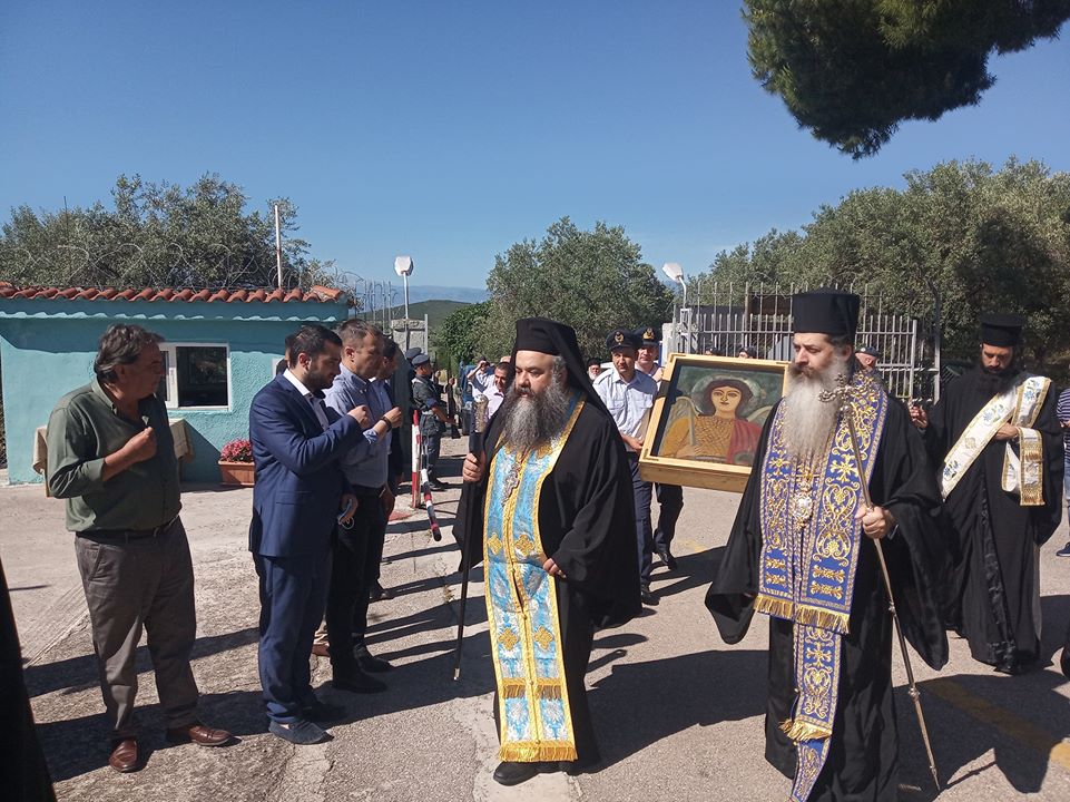 Στην υποδοχή της εικόνας του Αρχαγγέλου Μιχαήλ ο περιφερειάρχης Στερεάς Ελλάδας