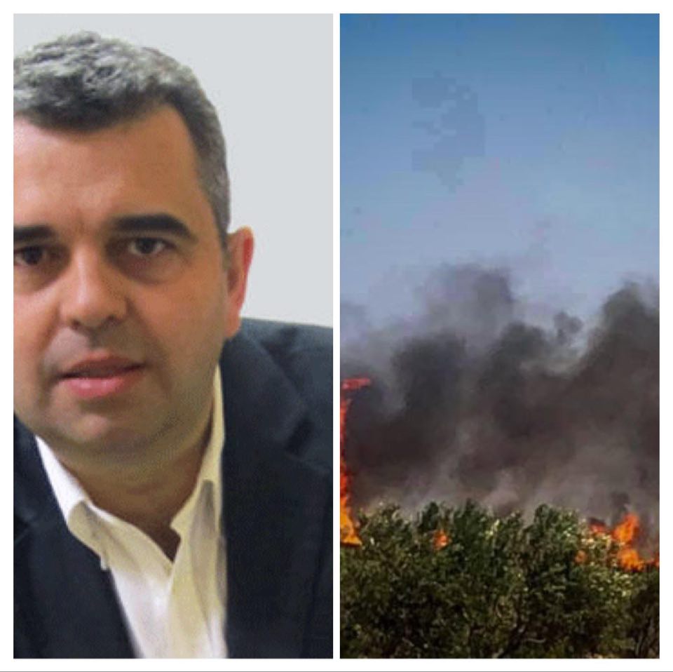 Δήμαρχος Καρύστου στο evima: Η φωτιά στο Κατσαρώνι είναι πολύ μεγάλη, πνέουν ισχυροί άνεμοι