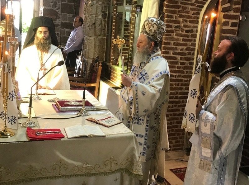 Ο Μητροπολίτης Χαλκίδος στη γενέτειρα του το Σάββατο των Ψυχών