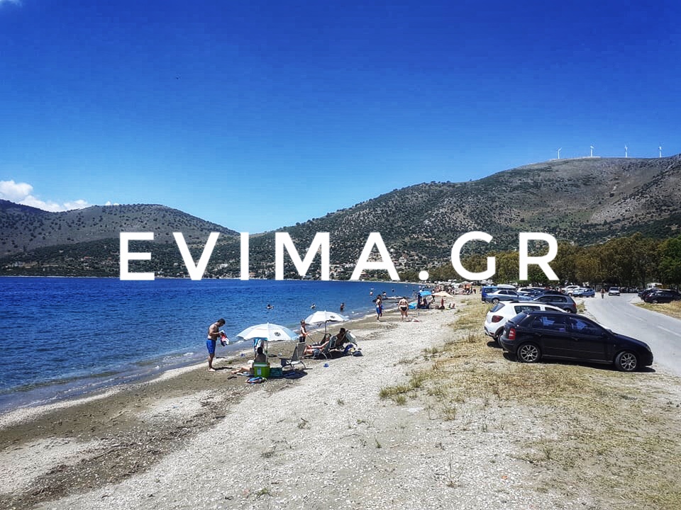 «Βούλιαξαν» οι παραλίες της Εύβοιας (photos)