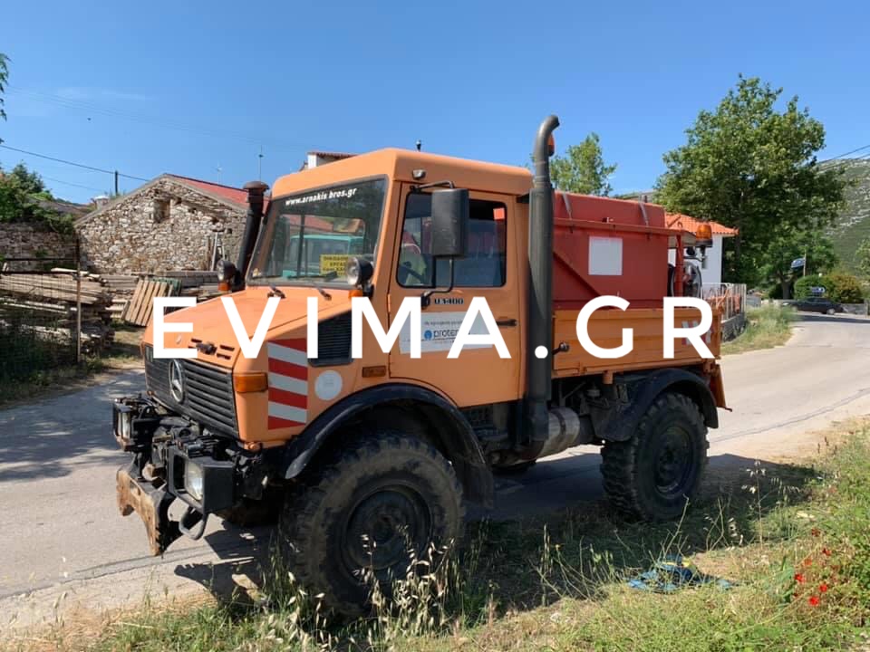 Όχημα για την πυρασφάλεια της Κοινότητας Αλμυροποτάμου παραχώρησε ο δήμαρχος Καρύστου