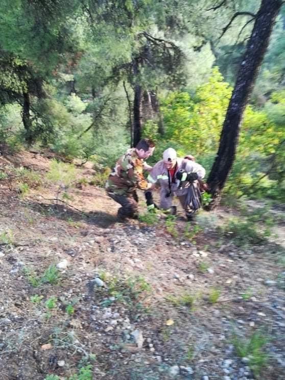 Βόρεια Εύβοια:Φωτιά από κεραυνό στους Κουρκουλούς [photos]